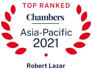 Chambers Asia Pacific 2021 Robert Lazar